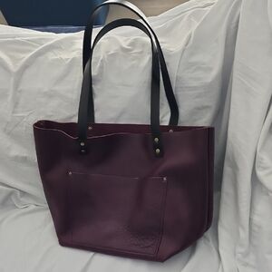 Portland Leather Tote Bag